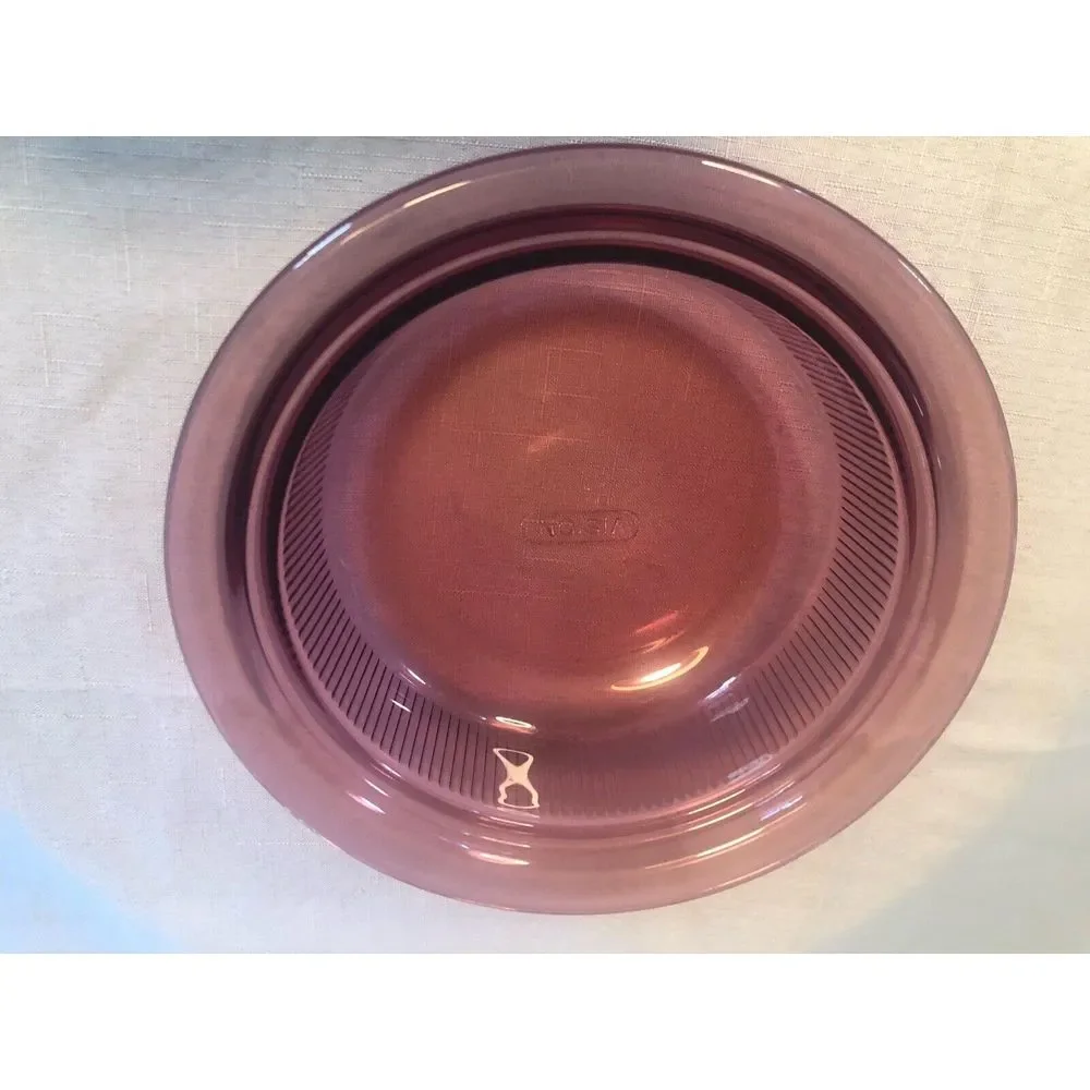 Corning Visions Cranberry 1.5‎ Qt And 1 QT Cookware With Matching Lids